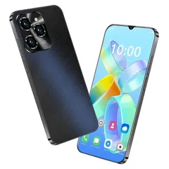 Fine Life Pro Smartphone, Dual-Kameras, 2GRAM, 16GROM, erweiterbar 128GB, Dual-SIM-Karten, eingebauter Akku, entsperrtes Telefon,Schwarz - Schwarz