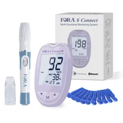 Fora 6 Multi-Parameter Ketone-Messgerät Starter-Set – mg/dl 1 St