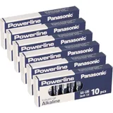 Panasonic 60x MIGNON AA LR6 MN1500 Batterie PANASONIC POWERLINE INDUSTRIAL 3133mAh