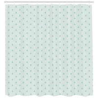 ABAKUHAUS Duschvorhang Anker 175 x 220 cm baby blue
