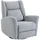 Homcom Relaxsessel Polyester 88 x 102 x 91 cm Hellgrau drehbar