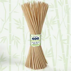 Bambus Splittstäbe 50 cm – Pflanzstäbe Rankhilfe für Garten & Topf