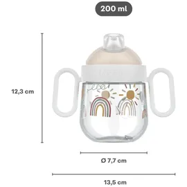 Mepal Antitropf-Trinklernbecher Mio 200 ml Fairy Garden