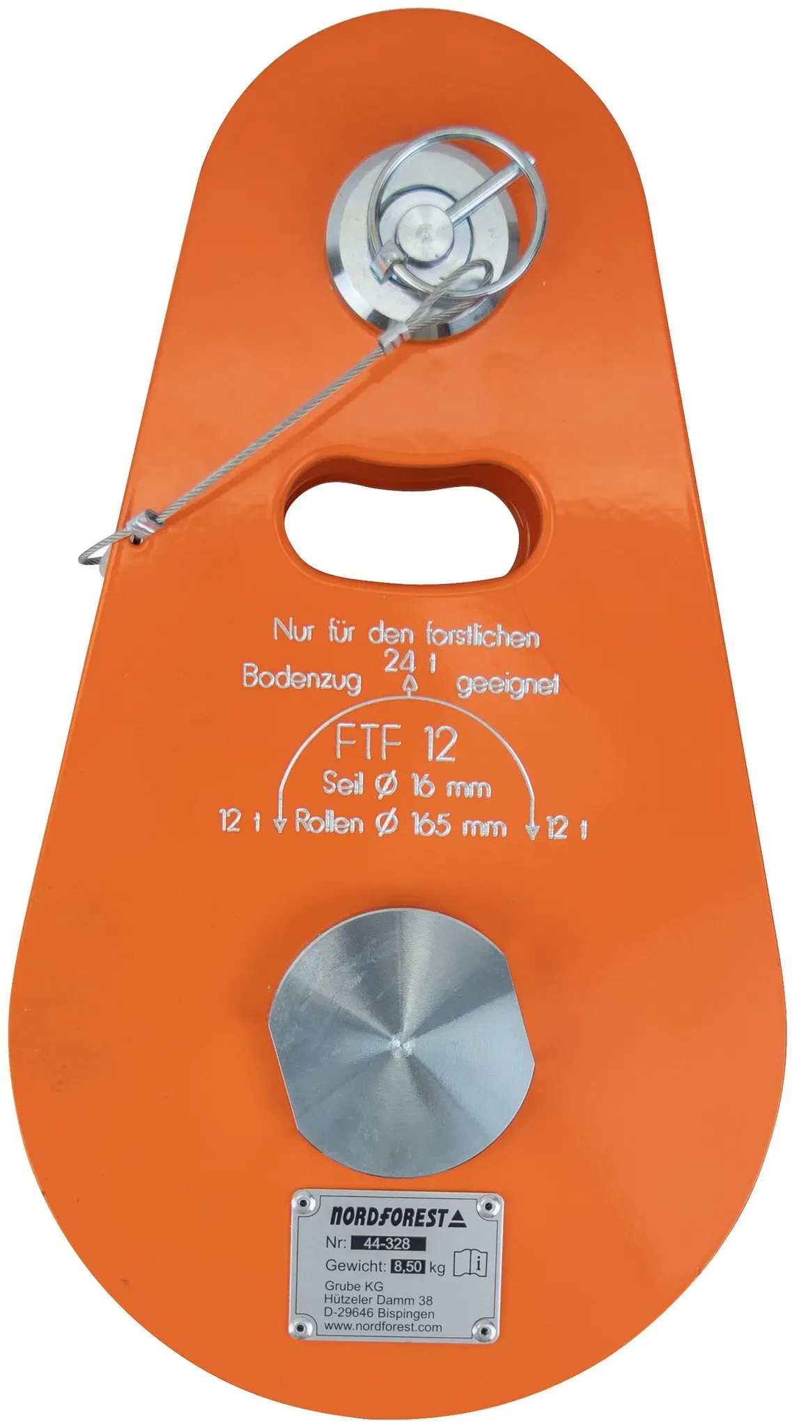 Nordforest Umlenkrolle FTF 12