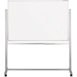 Magnetoplan ferroscript-Schreibtafel mobil, doppelseitig, 1500 x 1000 mm