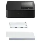 Canon SELPHY CP1500, Farbstoffsublimation, 300 x 300 DPI, 4" x 6" (10x15 cm), WLAN, Direktdruck, Schwarz - Schwarz