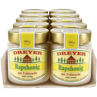 Dreyer Rapshonig mit Frühtracht 500 g, 10er Pack
