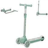 Lorelli JETSTER 3-Rad Kinder-Scooter Grün/Weiß