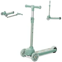 Lorelli JETSTER 3-Rad Kinder-Scooter Grün/Weiß
