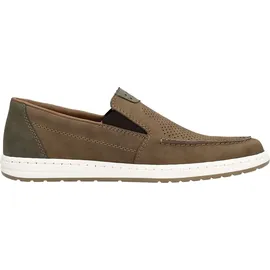 Rieker Sportliche Slipper Herren Braun 40