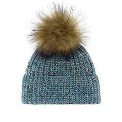 EISBÄR Damen Mütze Felia Lux, steel bluemeliert/real, ONE SIZE