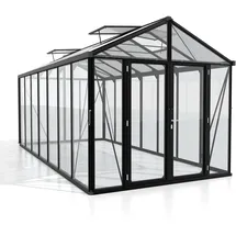 Vitavia Zeus Comfort 13800 Alu schwarz ESG 3 mm/Dach HKP 10 mm 13,8 m2
