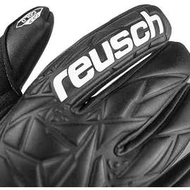 Reusch Attrakt Gold NC Finger Support Torwarthandschuhe für Erwachsene mit Negative Cut und Fingerschutz, 7.5
