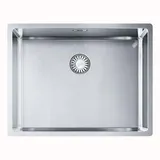 Franke Box BXX 210/110-54 rechts Einbau Edelstahl Druckknopfventil 580 x 450 mm