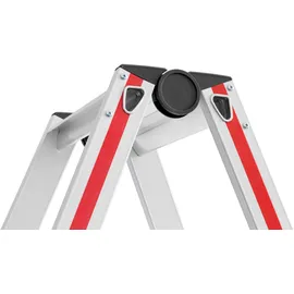 Hymer Stufenstehleiter beidseitig begehbar 6 Stufen