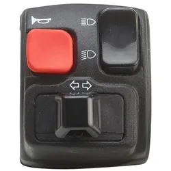Schalter links Domino Typ 2B Molex 9-polig