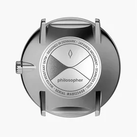 Nordgreen Philosopher Quarz Leder 36 mm PH36GMLEBRXX