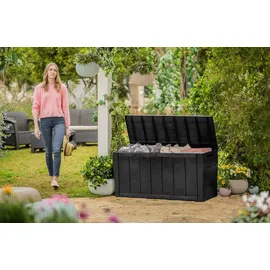 KETER Auflagenbox Sherwood 117 x 45 x 57,5 cm Grau