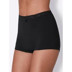 Panty WÄSCHEPUR, Damen, Gr. 42, schwarz, 95% Baumwolle, 5% Elasthan, Unterhosen
