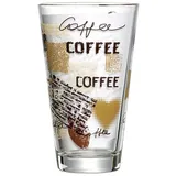 Ritzenhoff & Breker Latte-Macchiato-Glas, Glas braun