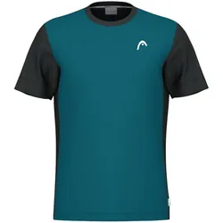 Head Tennis-Tshirt Slice (feuchtigkeitsabsorbierend) 2025 tealblau Herren