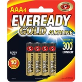 Eveready Energizer Alkaline Batterie Eveready Micro 4 Stück