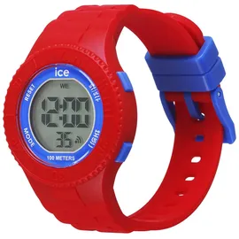ICE-Watch ICE digit 021276 36 mm Kunststoffgehäuse Rot Silikonarmband Blau S