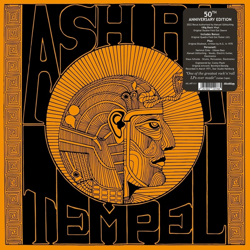 Ash Ra Tempel (Black Lp 50th Anniversary) (Vinyl) - Ash Ra Tempel. (LP)