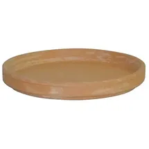 Blumentopf-Untersetzer XL (Außenmaß (Ø x H): 32 x 4,5 cm, Naturmaterialien, Braun)
