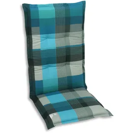 GO-DE Hochlehner-Auflage Classic 120 x 50 x 7 cm, ocean-schwarz