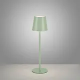 just light. LED-Akku-Tischleuchte Euria Grün 37 cm x Ø 110