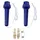 Wisam Karaoke-Set Zwei Mikrofone Bluetooth-Lautsprecher