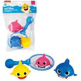 ODS 48822 Baby Shark 3er Set mit Badekescher, blau; rosa; gelb; weiß