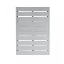 Andrewex Sichtschutzelement Faro 130 x 90 cm Grau Holz