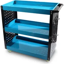 BITUXX Werkstattwagen mit Lochwand mit 12 Haken