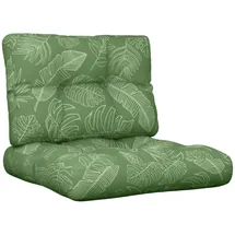 vidaXL Palettenkissen 2-tlg. 60 x 40 x 20 cm mehrfarbig