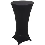 MCW Stehtischhusse, schwarz