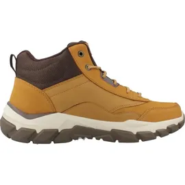 SKECHERS Herren Santoro Hopkins Wanderstiefel, Wheat Leather/Synthetic/Mesh, 45