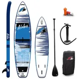 F2 SUP Stand Up Paddle Board Aloha 12,2 Fuß Blau