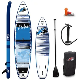 F2 SUP Stand Up Paddle Board Aloha 12,2 Fuß Blau
