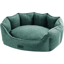 NOBBY Komfort Bett oval ANDA Komfort Bett oval ANDA grau 86 x 70 x 24 cm
