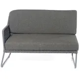 SonnenPartner Poison Loungesofa anthrazit/dunkelgrau
