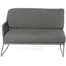 SonnenPartner Poison Loungesofa anthrazit/dunkelgrau