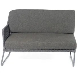 SonnenPartner Poison Loungesofa anthrazit/dunkelgrau