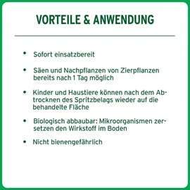 Roundup Unkrautfrei TOTAL, 5 Liter Nachfüller - Unkrautvernichter, zur Bekämpfung von Unkräutern, Gräsern und Moos