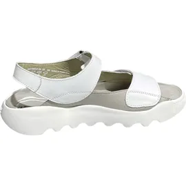Softinos Riemchensandale Damen Weiß 40