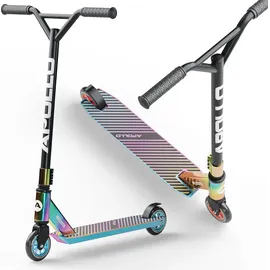 Apollo Stunt Scooter Genius Pro | Robuster Kinder schwarz|bunt No Size