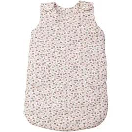 Pinolino Puppenschlafsack Blümchen mit Klettverschluß - Rosa
