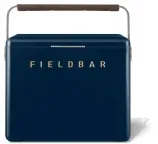 FIELDBAR Gin Trunk Kühlbox Sea Boat Blue