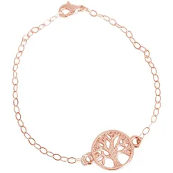 Gemshine Armband 'YOGA Lebensbaum Charm' Damen 